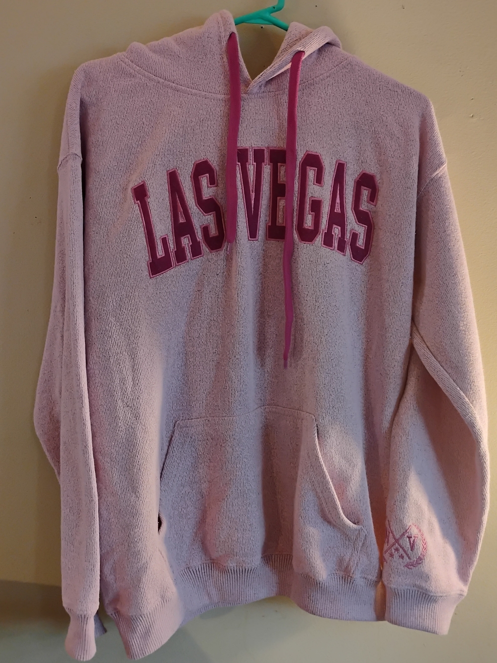 Las Vegas Pink Hooded Sweater